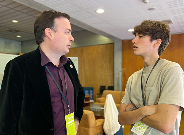 El Fin del Conocimineto David Vivancos 2023 - Presentación Murcia WIP con Anas Andaloussi